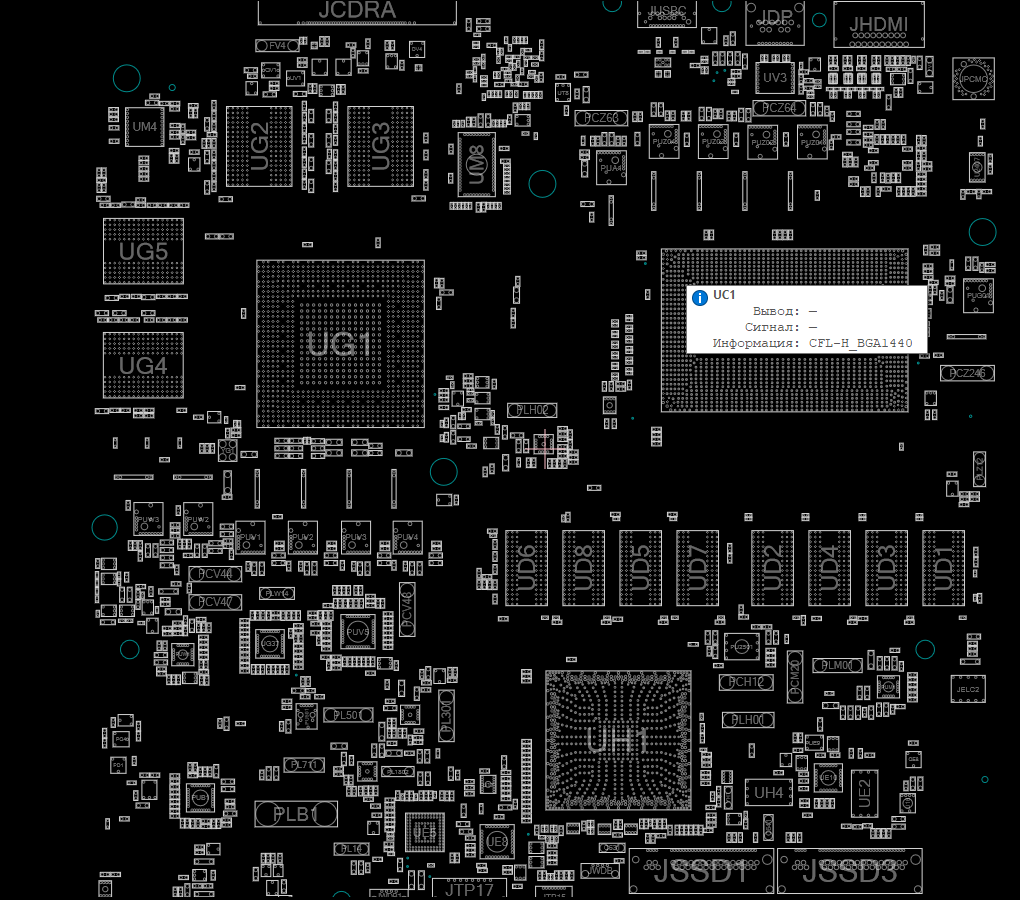 Dell Alienware M15 R1/M17 R2 EDQ71 LA-H551P BoardView